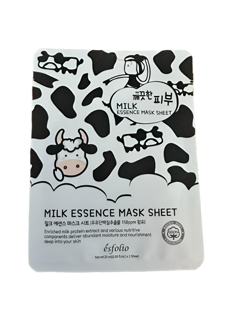 Esfolio Pure Skin Milk Essence Mask Sheet | K-beauty Products