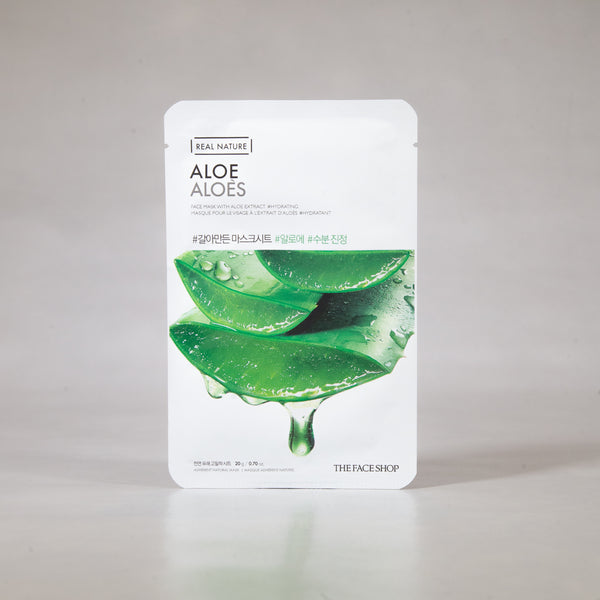 Real Nature Aloe Face Mask - Asian Beauty Essentials