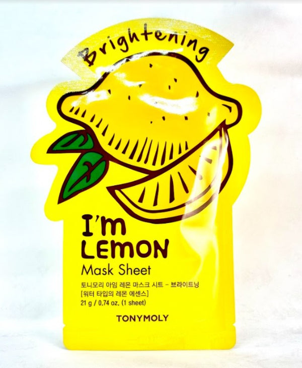 I'm Real Lemon Mask Sheet - Asian Beauty Essentials