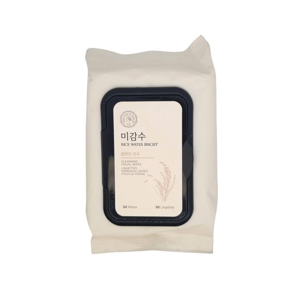 Rice Water Bright Cleansing Wipes - Asian Beauty Essentials