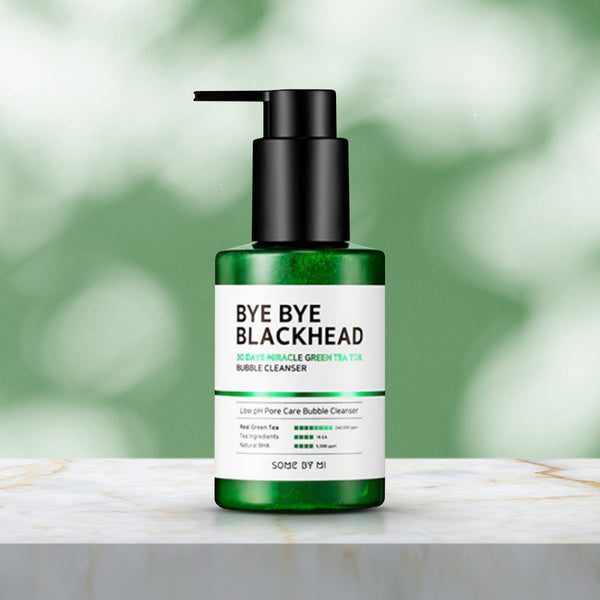 Bye Bye Blackhead 30 Days Miracle Green Tea Tox Bubble Cleanser - Asian Beauty Essentials