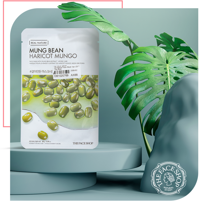 1.01-Real Nature Mung Bean Face Mask