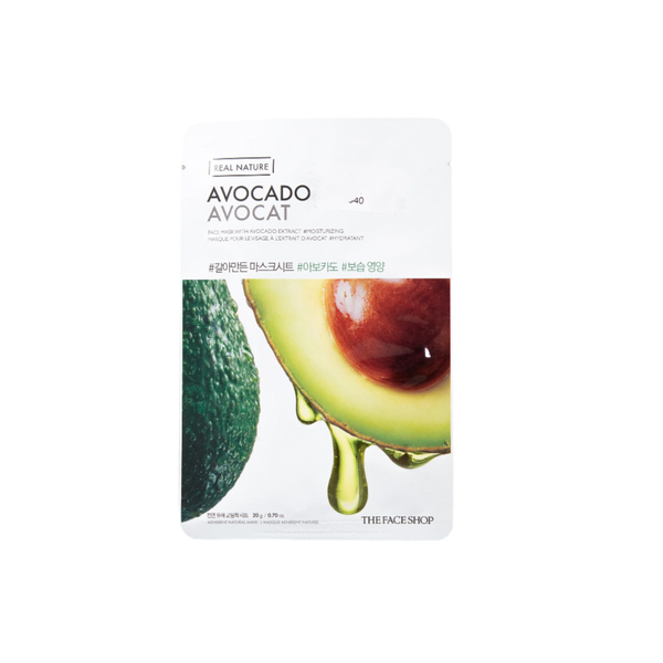 Real Nature Avocado Sheet Mask