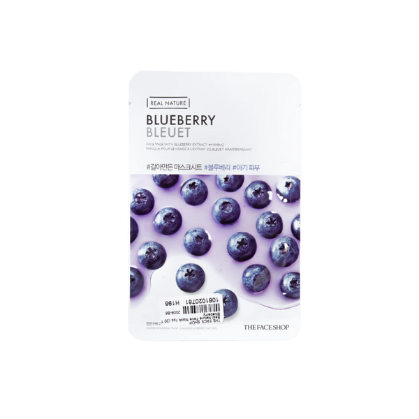 Real Nature Blueberry Sheet Mask