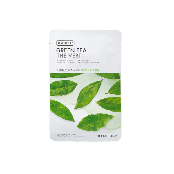 Real Nature Green Tea Face Mask