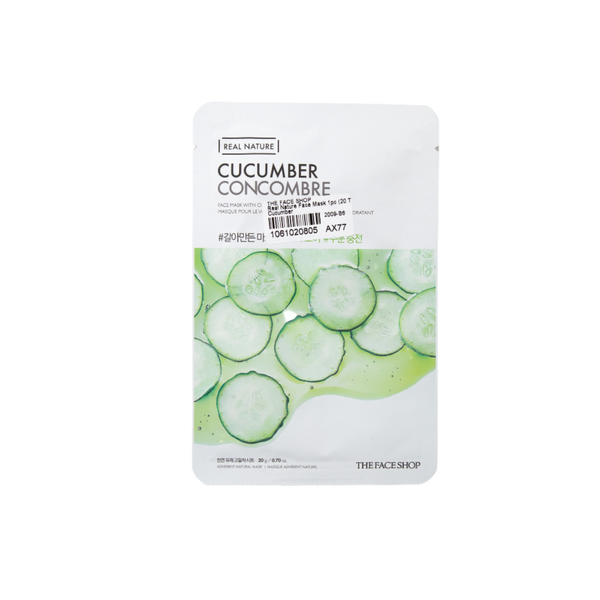 Real Nature Cucumber Face Mask