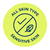 All skin type sensitive skin type icon 4