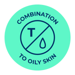 Combination to Oily skin Highlights Icon 2