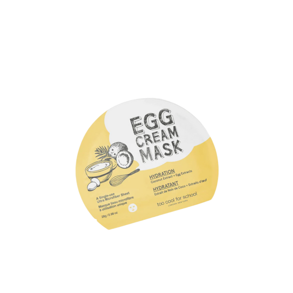 Egg Cream Mask (Hydration)