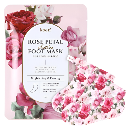 Rose Petal Foot Mask