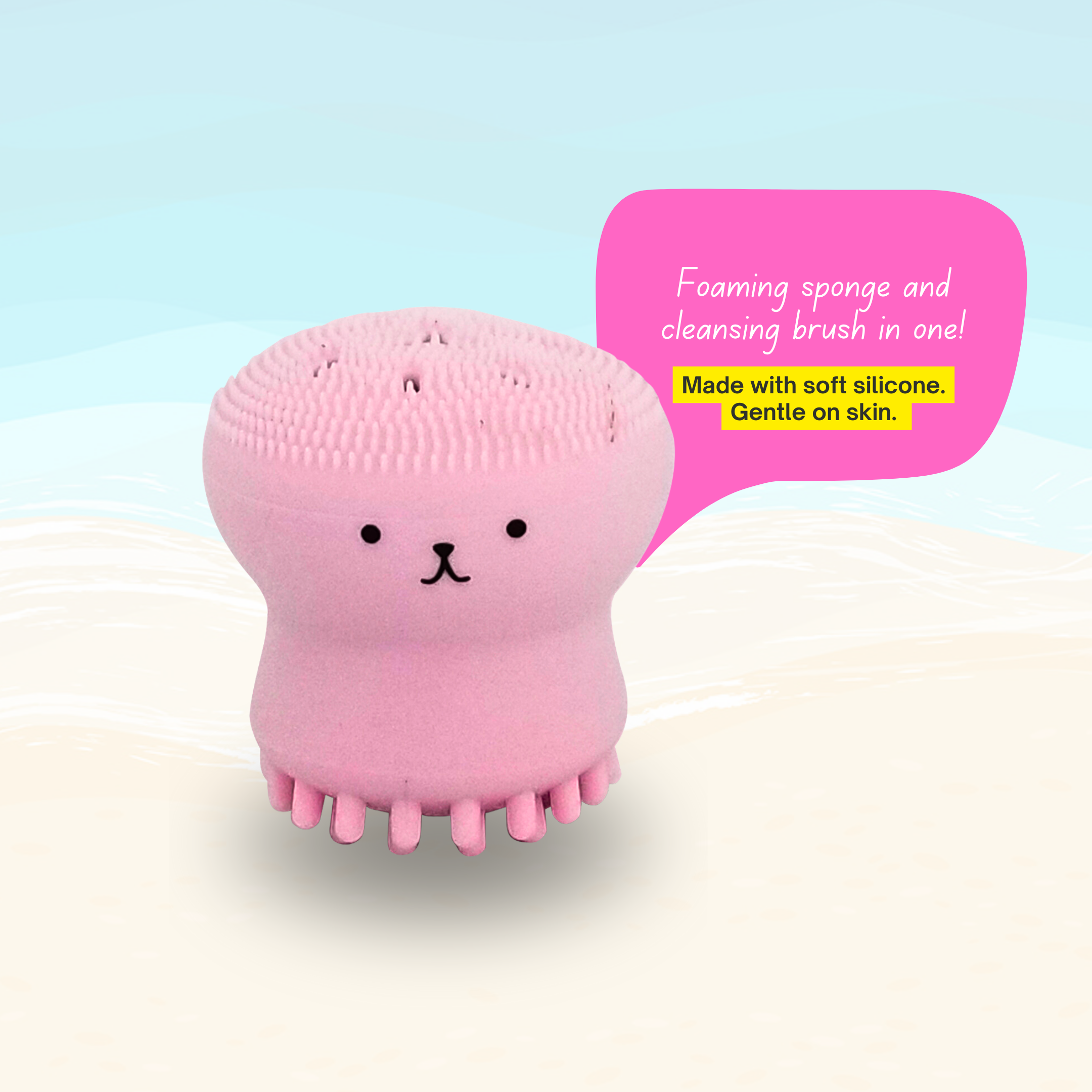 My Beauty Tool Exfoliating Jellyfish Silicon Brush Etude House