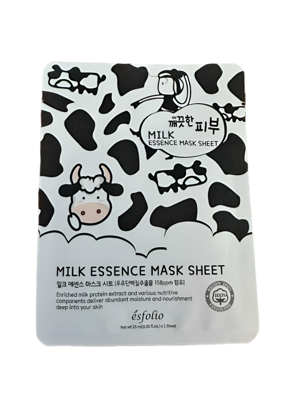 Pure Skin Milk Essence Mask Sheet - 3-in-1 Purifying Solution