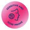 sensitive + acne-prone