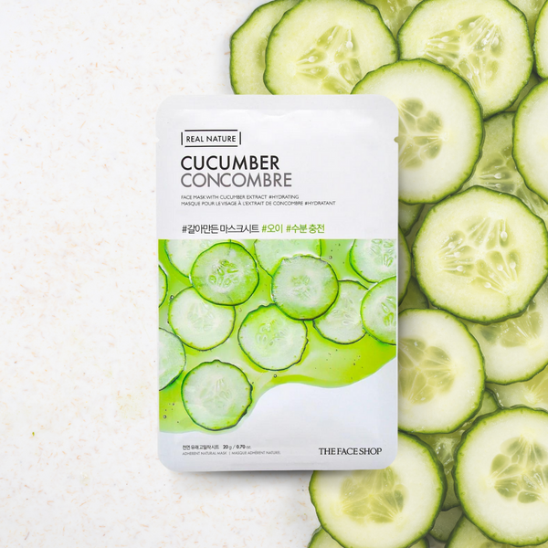 Real Nature Cucumber Face Mask