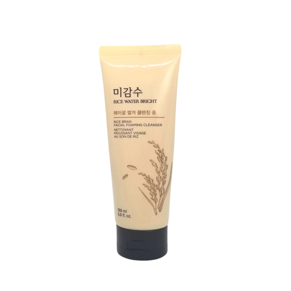 Rice Water Bright Rice Bran Facial Foaming Cleanser