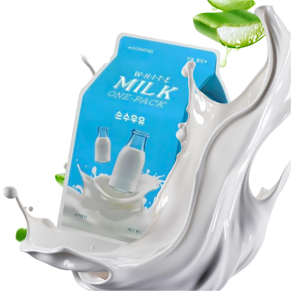 A'Pieu White Milk Face Mask - Intense Hydration For Dewy Glow