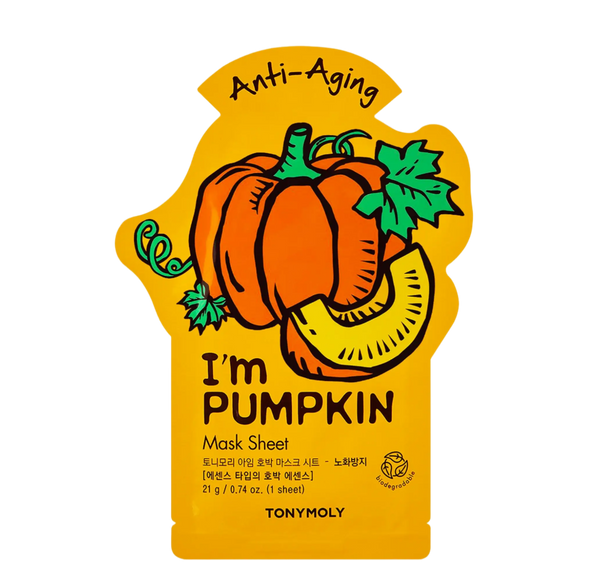 I'm Pumpkin Mask Sheet for Anti-Aging