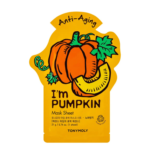 Fall Themed Sheet Masks: Pumpkin