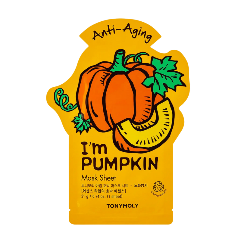 I'm Pumpkin Mask Sheet for Anti-Aging