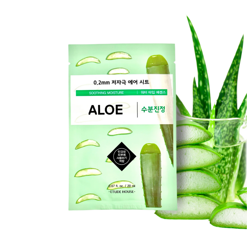 0.2mm Aloe Therapy Air Mask for Ultimate Hydration & Skin Repair