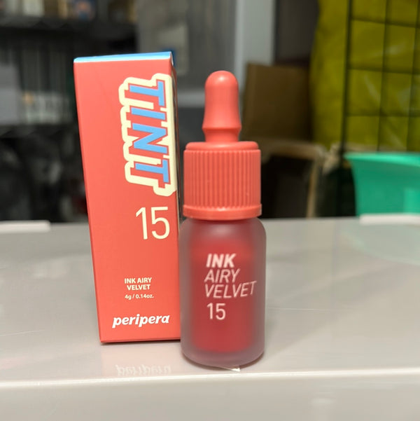 Ink Airy Velvet Lip Tint #15 - Soft Coral - Asian Beauty Essentials