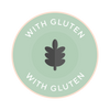 With gluten icon