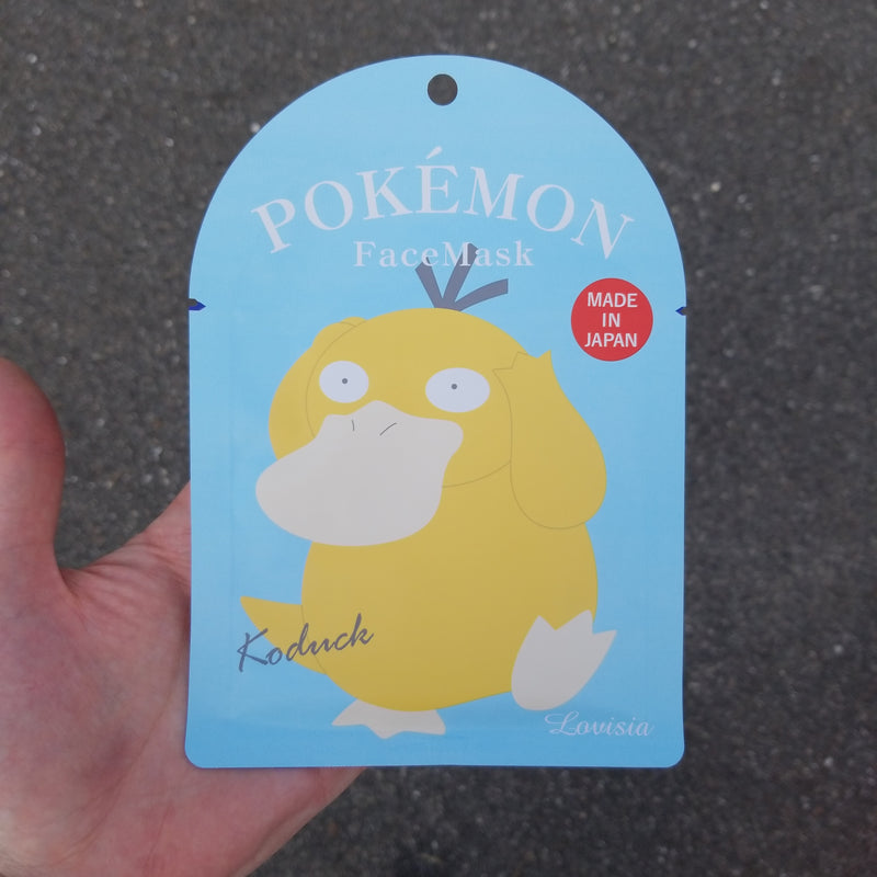 Pokemon Face Mask - Koduck - Asian Beauty Essentials