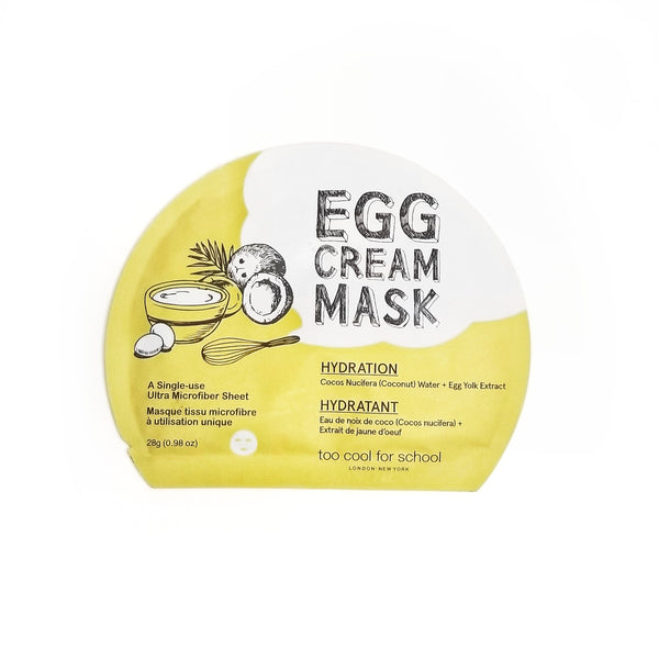 Egg Cream Mask - Hydration - Asian Beauty Essentials