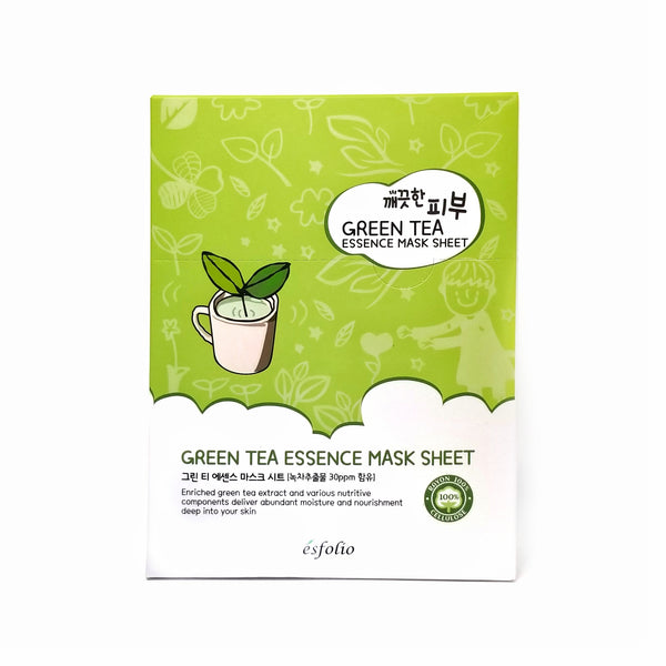 Pure Skin Green Tea Essence Mask Sheet - Asian Beauty Essentials