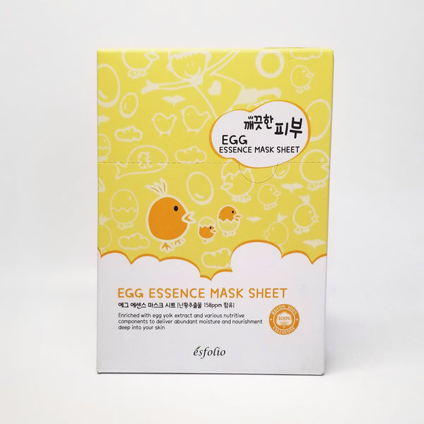 Pure Skin Egg Essence Mask Sheet - Asian Beauty Essentials