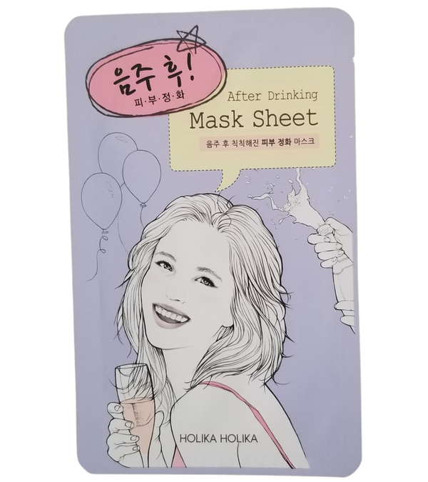 After Drinking Mask Sheet