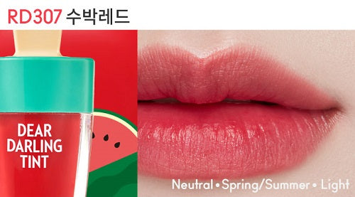 Dear Darling Water Gel Tint - Watermelon Red #RD307 - Asian Beauty Essentials