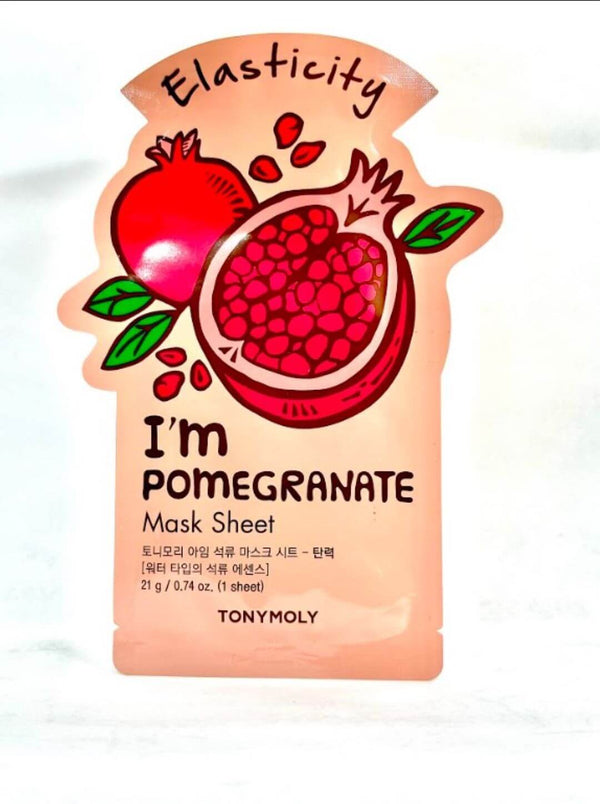I'm REAL Pomegranate Mask Sheet Elasticity - Asian Beauty Essentials