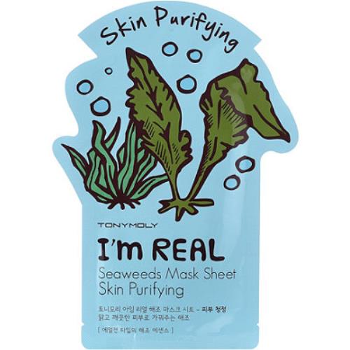I'm REAL Seaweed Mask Sheet Skin Purifying - Asian Beauty Essentials