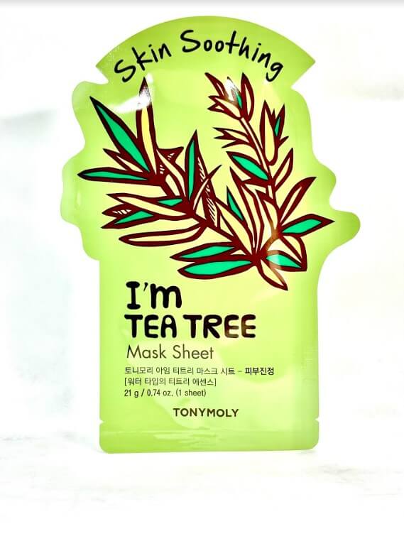 I'm REAL Tea Tree Mask Sheet Skin Soothing - Asian Beauty Essentials