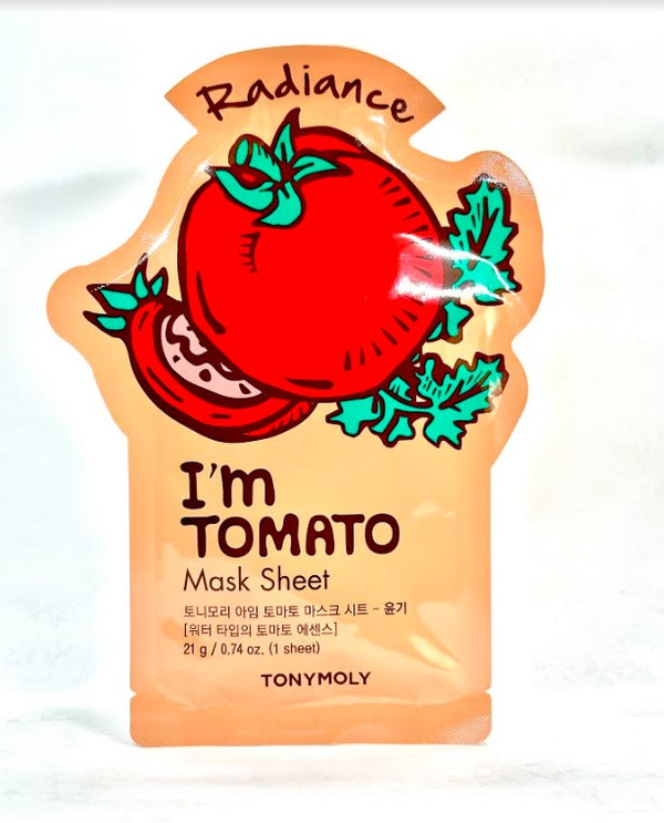 I'm REAL Tomato Mask Sheet Radiance - Asian Beauty Essentials