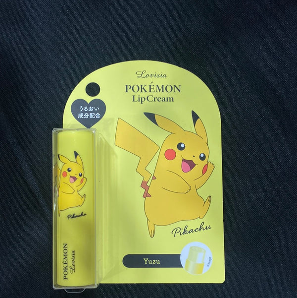 Pokemon Lip Cream Pikachu Yuzu - Asian Beauty Essentials