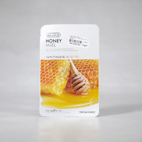 REAL NATURE.HONEY FACE MASK